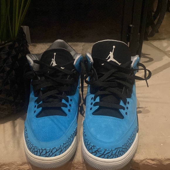 Jordan 3 Retro Powder Blue 2014 - Picture 3 of 8